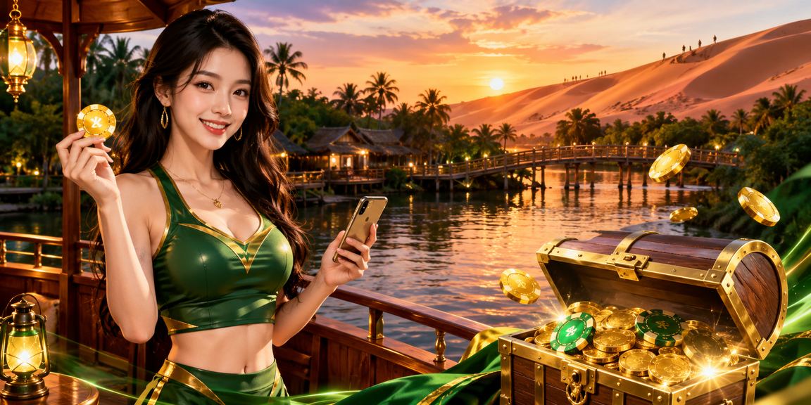 Người chơi dùng điện thoại Android trải nghiệm casino trực tuyến tại Mũi Né