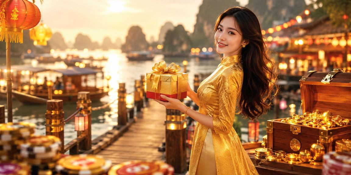 Không gian cá cược hiện đại tại Việt Nam với màn hình hiển thị kết quả xổ số và các trò chơi trực tuyến