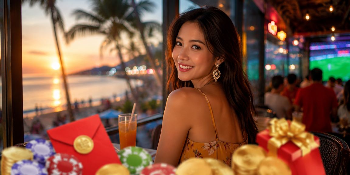 Không khí cổ vũ bóng đá sôi động tại một quán cà phê thể thao ở Việt Nam với màn hình lớn chiếu trực tiếp